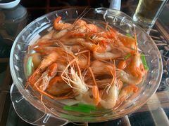 精选超大的太湖河虾-呼吸森林·生态农庄农家乐私房菜