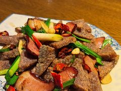 蕨粑炒腊肉-阿婉贵州苗家酸汤鱼(梅林店)