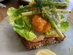 炸比目鱼柳三明治-BOR Eatery(安福路店)