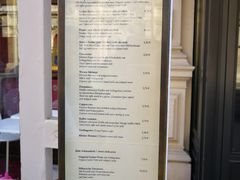 菜单-Cafe Sacher(WIEN)