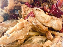 干煸刁子鱼-旅宁大酒店