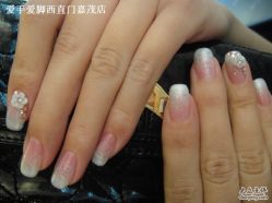 爱手爱脚造型新娘光疗甲-摩睫+皮肤管理·科学美容中心