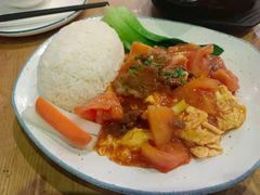 鲜茄滑蛋牛肉饭-金翠河烧鹅粤式茶餐厅(龙湖三千集天街店)