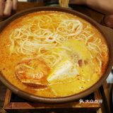 蛋很滑，一个人吃真的超级饱，份量足，炸豆腐外焦里嫩