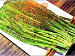 烤韭菜-兆辉木炭海鲜烧烤·海鲜小炒