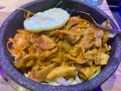 五花肉石锅拌饭-花腰餐吧Bistro烧烤 傣味(传媒大学店)