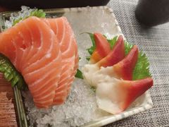 三文鱼北极贝拼盘刺身-戏作寿司(观音桥店)