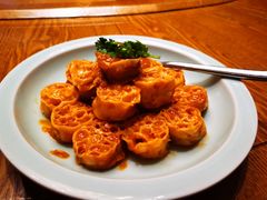 凉拌藕面筋-新海渔港·胶东海鲜家常菜·家宴(奥体中心店)