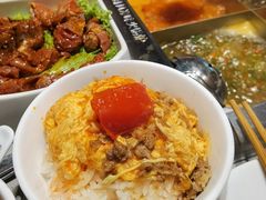 牛肉滑蛋饭-海底捞火锅(亲贤北街店)