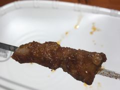 香烤羊肉串-鱼谦脆皮烤鱼(华阳城店)