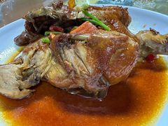 -芦茨金富饭庄·25年老字号·专做稻草鸡