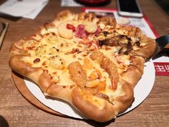 四拼爆料芝心披萨-必胜客(苏州中心店)