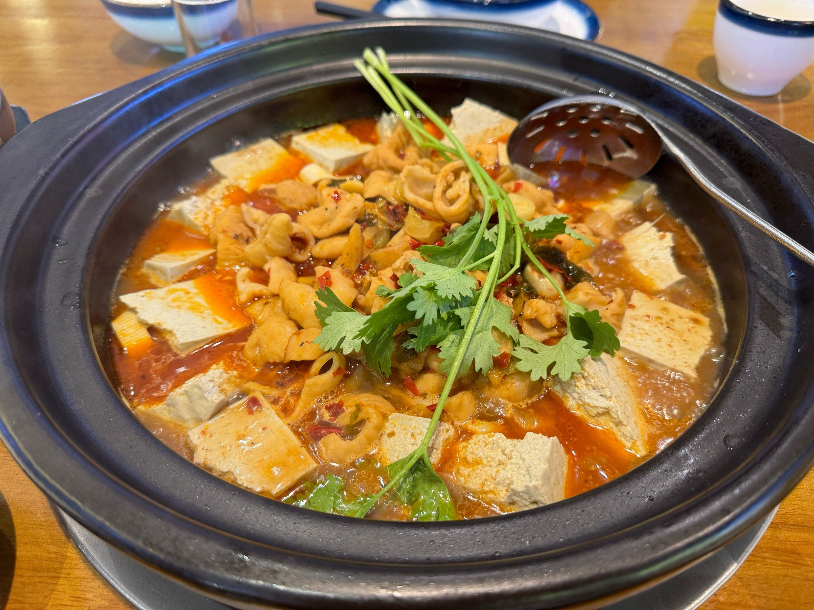 谁家砂锅肥肠煲这么香!
