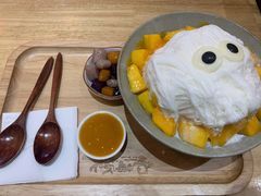 芒果牛奶棉棉冰-怪物的冰与火(天虹商场中山路店)