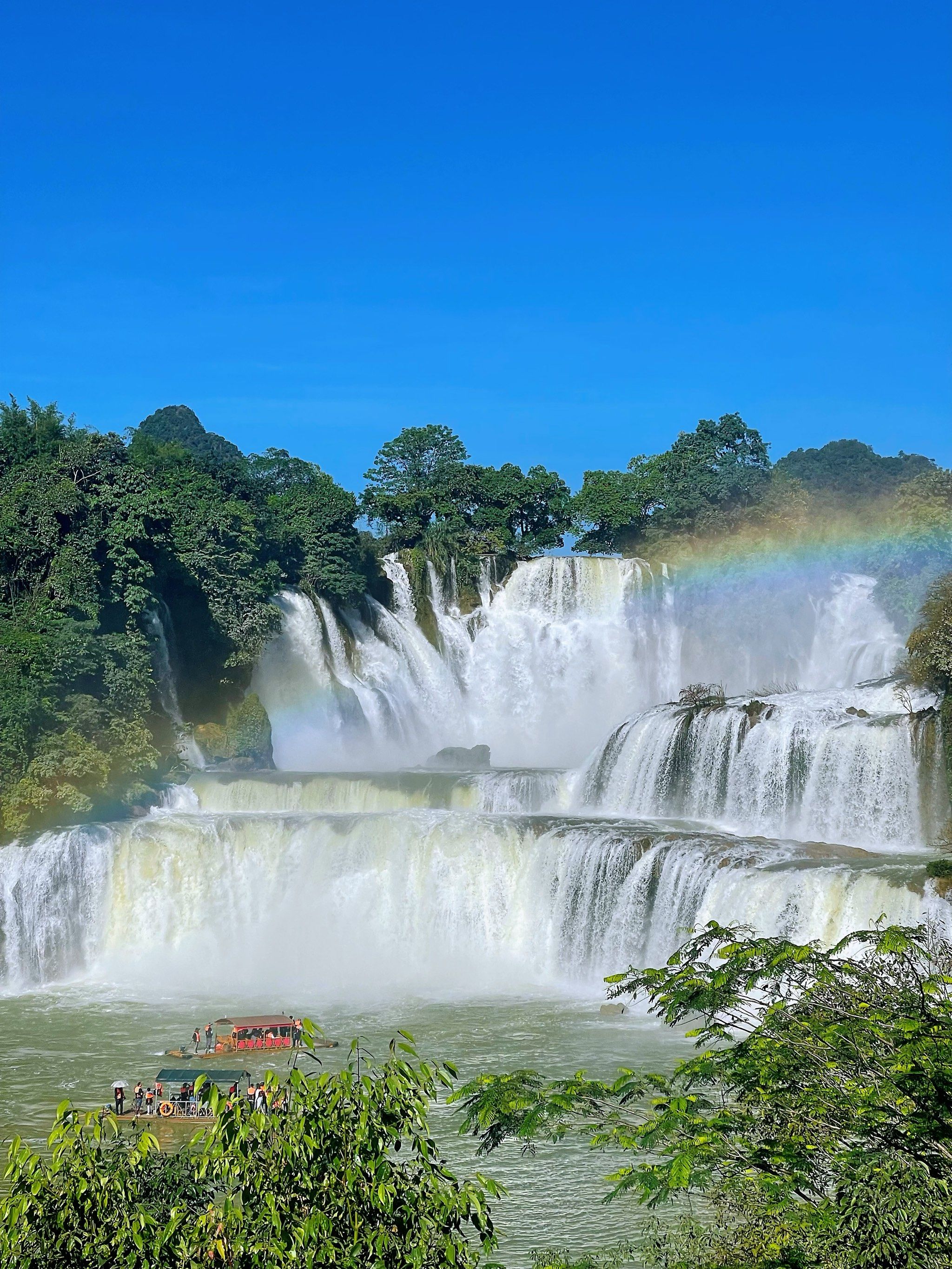 德天跨国大瀑布,完整观瀑路线看这里!