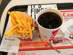 新奥尔良烤鸡腿堡套餐-肯德基(星河店)
