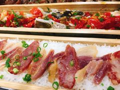-胡须哥网红竹筒菜