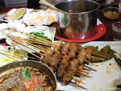 烤酸菜五花肉卷-金刚山烧烤(中山路店)
