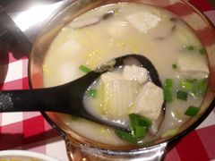 鸡汤小白菜煮榆林豆腐-西贝(金桥店)