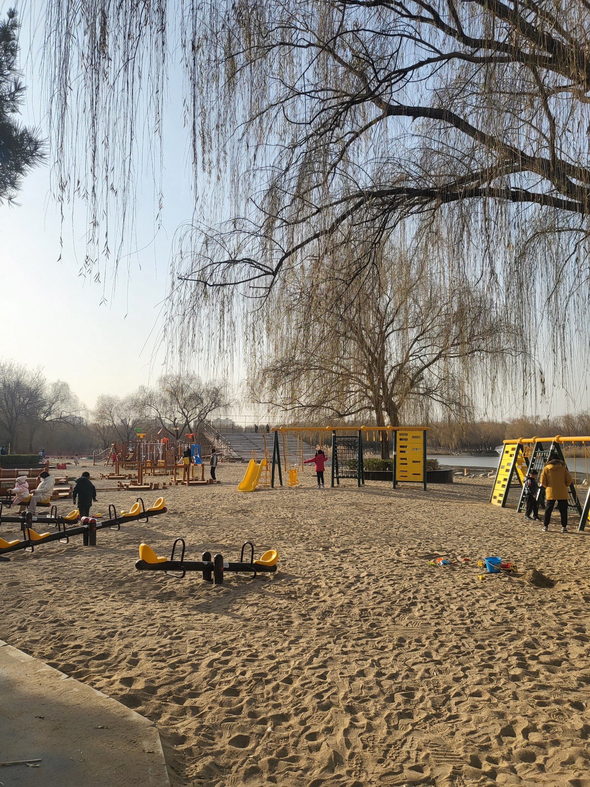 念坛公园儿童区升级完成