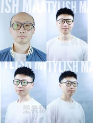 -型男帮男士假发补发·佩戴式发型