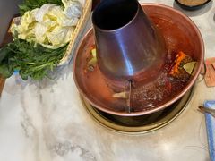 铜锅鸳鸯锅底-宣武小院涮肉(前门店)