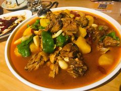 沙湾大盘鸡赠手工皮带面-疆Jiang·新疆秘制料理