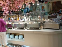 自助取餐区-阿尔卑斯比萨牛排自助(万达广场店)