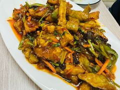 鱼香茄条-夕阳红小吃(中街大悦城店)