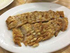 炸猪颈肉-阿古海鲜大排档(青澳湾自然之门六年好店)