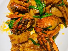 稻田蟹炒手打年糕-筱爷叔·上海传统手工菜(玉树路店)