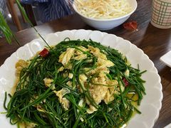 沙葱炒蛋-清真·伊清阁餐厅
