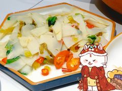 碧绿酸菜炒笋衣-小堂宴·老厦门码头小炒(厦大店)