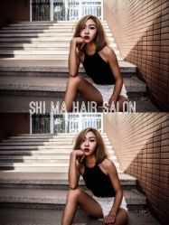 -I+造型烫发染发