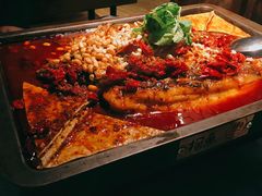 重庆豆花烤鱼-探鱼·鲜青椒爽麻烤鱼(银泰城店)