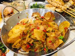 -二红烧烤排骨串(麦岛店)