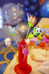 -小鲤鱼生日气球派对会场策划布置