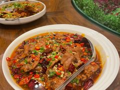 水煮牛肉-韩山苑·潮州美食·私房菜(天安数码时代大厦店)