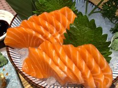 三文鱼刺身-林妈妈村·日式料理(宝山万达店)