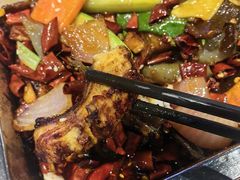 -干老庆贵州留一手烤鱼·地摊火锅(财经大学店)