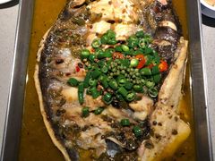 青花椒味清江鱼-半天妖烤鱼(烟台宝龙店)