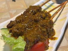 沙爹牛肉串-热浪岛马来餐厅