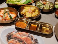 -草家酱蟹炭火烤肉店(珲春南路一店)