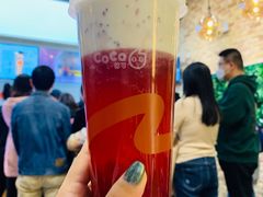 奶霜草莓果茶-CoCo都可(合生汇店)