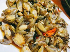 潮式炒薄壳-金穗园·砂锅粥.醉鸡煲火锅(长寿路店)
