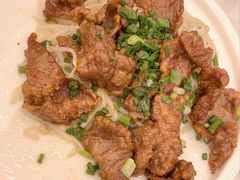 葱香爆牛肉-粤仔湾砂锅粥(金太湖店)