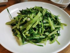 蒜蓉空心菜-吴越荣记苏州菜·松鼠桂鱼100%活鱼现做(斜塘老街店)