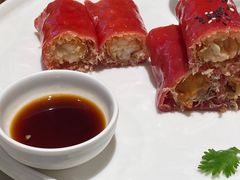 红米脆皮鲜虾肠-蝴蝶里·粤菜·点心(滨江龙湖店)