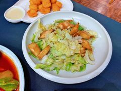 包包菜炒馕-伊带伊路新疆美食府(呼家楼店)