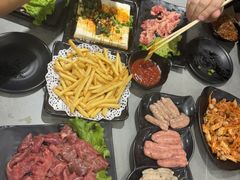 -啊美丽炭火烤肉(滑翔一店)